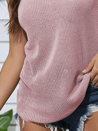 Round Neck Knit Cami Trandify deal