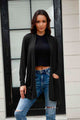 Basic Bae Full Size Open Front Long Sleeve Cardigan with Pockets Trandify deal