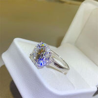 10 Carat Moissanite 925 Sterling Silver Ring Trandify deal