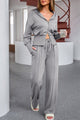 Dropped Shoulder Hoodie and Drawstring Pants Active Set Trandify deal