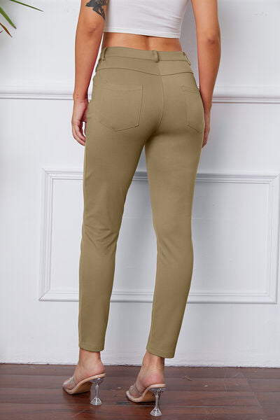 StretchyStitch Pants by Basic Bae Trandify deal