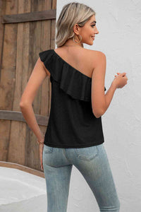 Eyelet One-Shoulder Tank Trandify deal