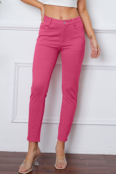 StretchyStitch Pants by Basic Bae Trandify deal