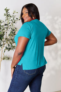 Basic Bae Full Size Round Neck Short Sleeve T-Shirt Trandify deal