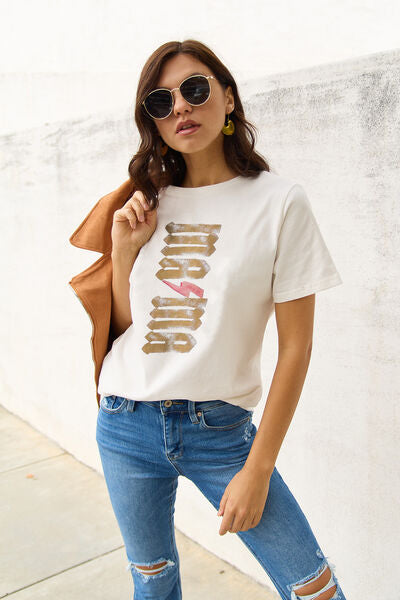 Simply Love Full Size MAMA Short Sleeve T-Shirt Trandify deal