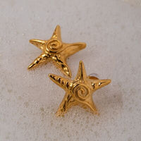 Stainless Steel Star Shape Earrings Trandify deal