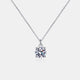 1 Carat Moissanite 925 Sterling Silver Necklace Trandify deal