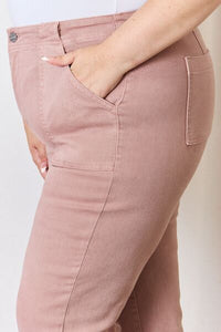 RISEN Full Size High Rise Ankle Flare Jeans Trandify deal