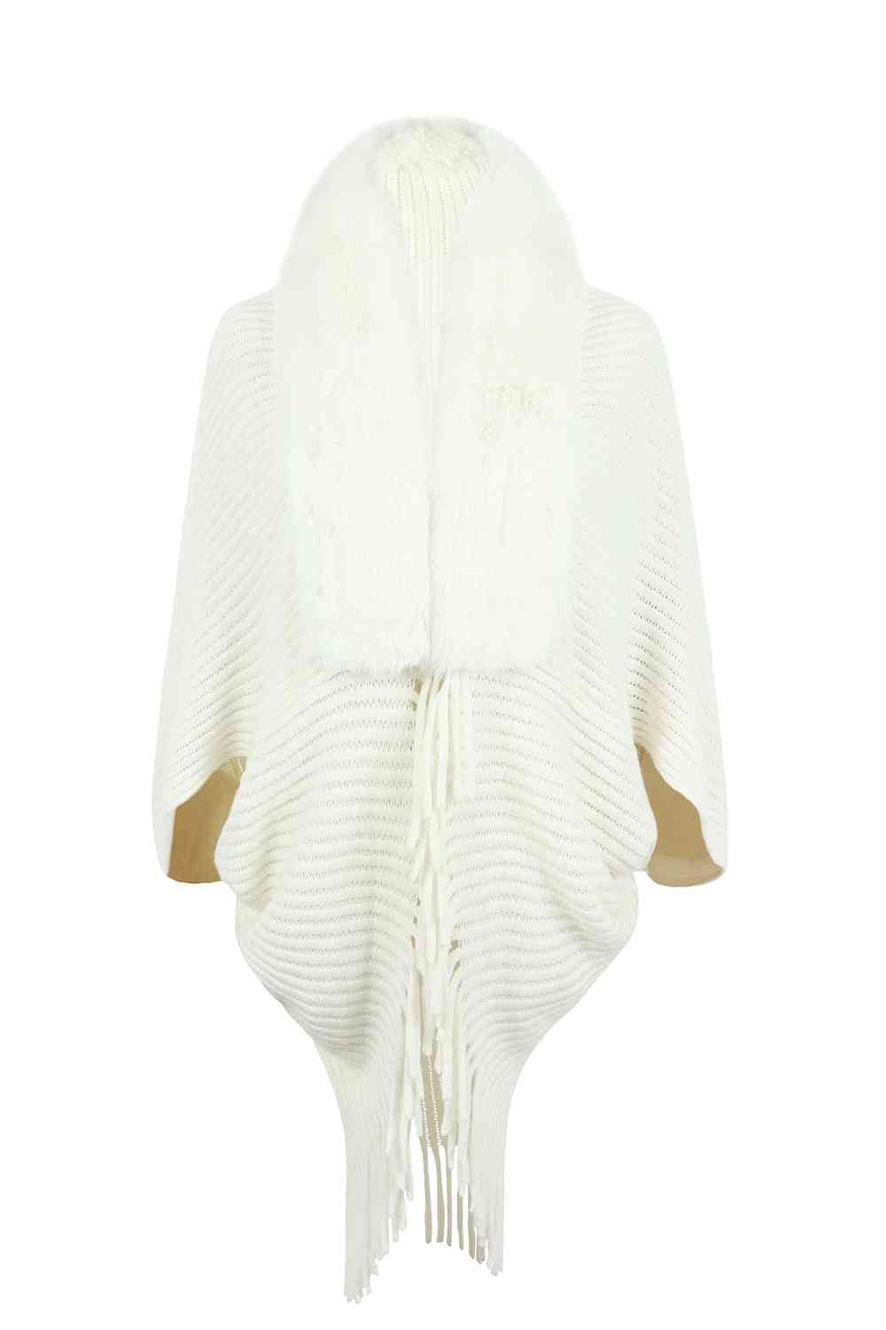 Boho Fringe Poncho for Women - Soft and Warm - TrandifyDeal