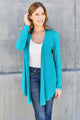 Basic Bae Full Size Open Front Long Sleeve Cardigan Trandify deal