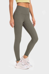 Millennia Highly Stretchy Wide Waistband Yoga Leggings Trandify deal