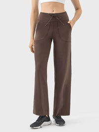 Millennia Drawstring Active Pants with Pockets Trandify deal
