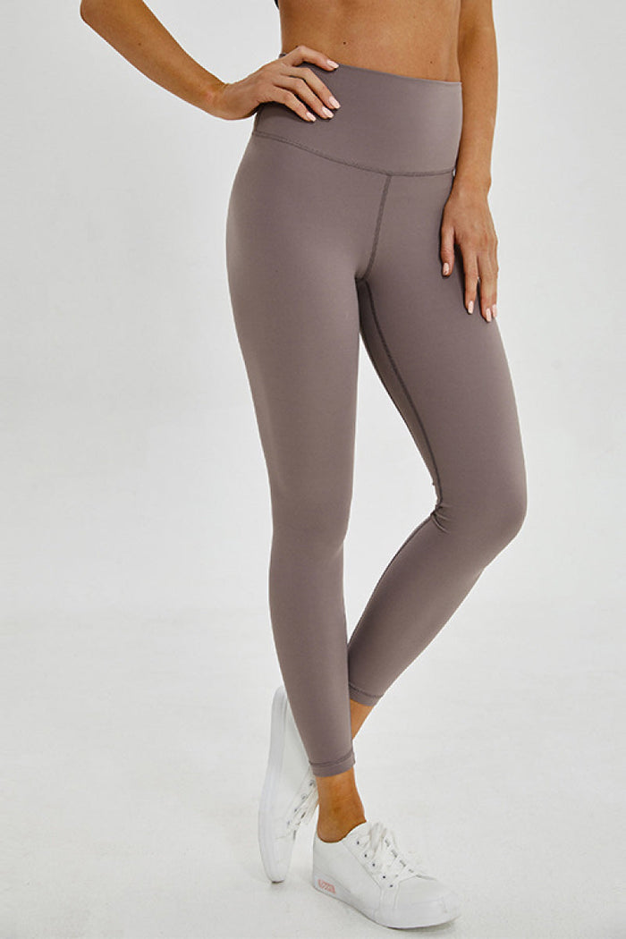 Millennia Wide Seamless Band Waist Sports Leggings Trandify deal
