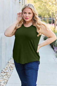 Basic Bae Full Size Round Neck Tank Trandify Deal
